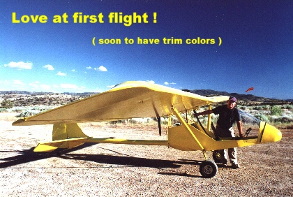 Love at first flight!